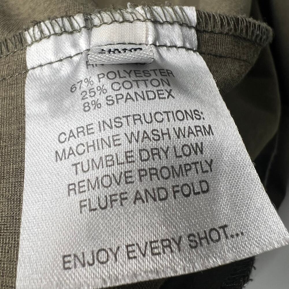 Linksoul Olive Zip Windbreaker Jacket Size XL - Picture 5 of 7